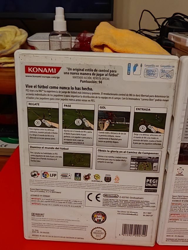 Lote PES Wii 