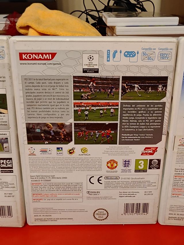 Lote PES Wii 