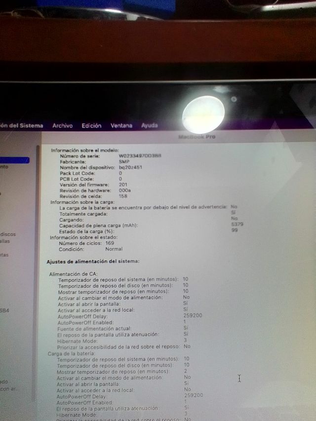 MACBOOK PRO 13'' 2012 SEQUOIA