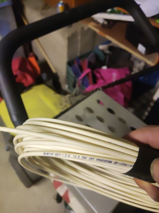 CABLE FIBRA ÓPTICA MOVISTAR