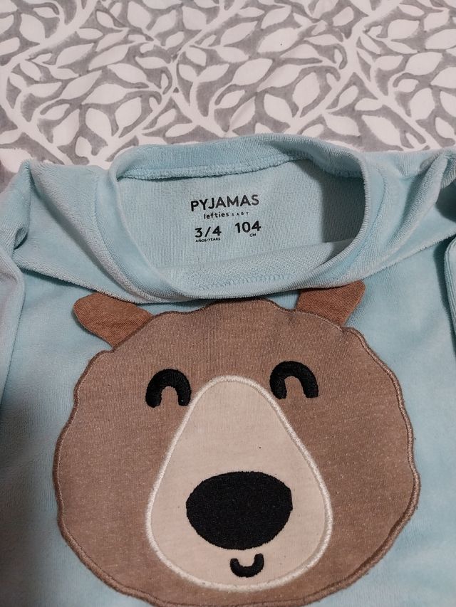 Pijamas de invierno T. 4 años