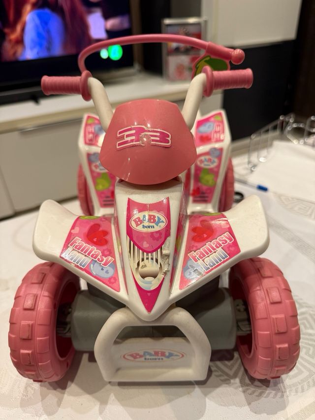 Quad teledirijido baby born