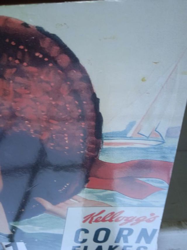 Calendario perpetuo vintage Kellogg's Corn Flakes