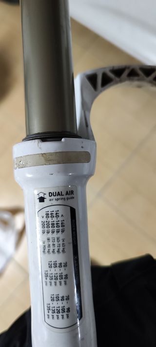 Horquilla Rock Shox 26" dual air