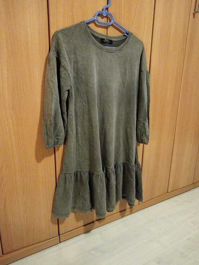 Sudadera vestido bershka s