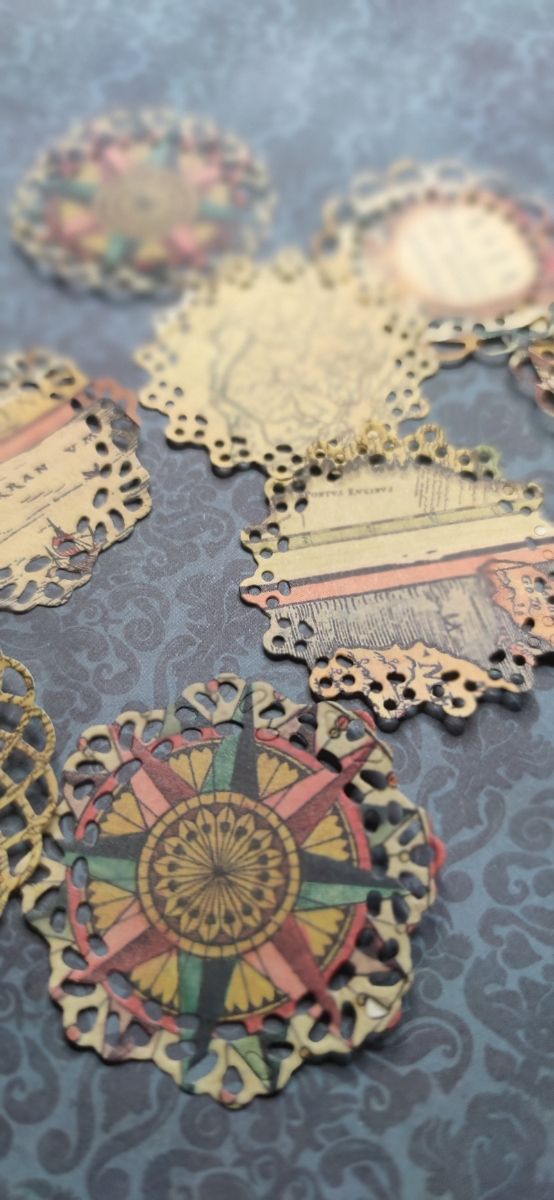 Lote 32 recortes para scrapbooking papel decorado