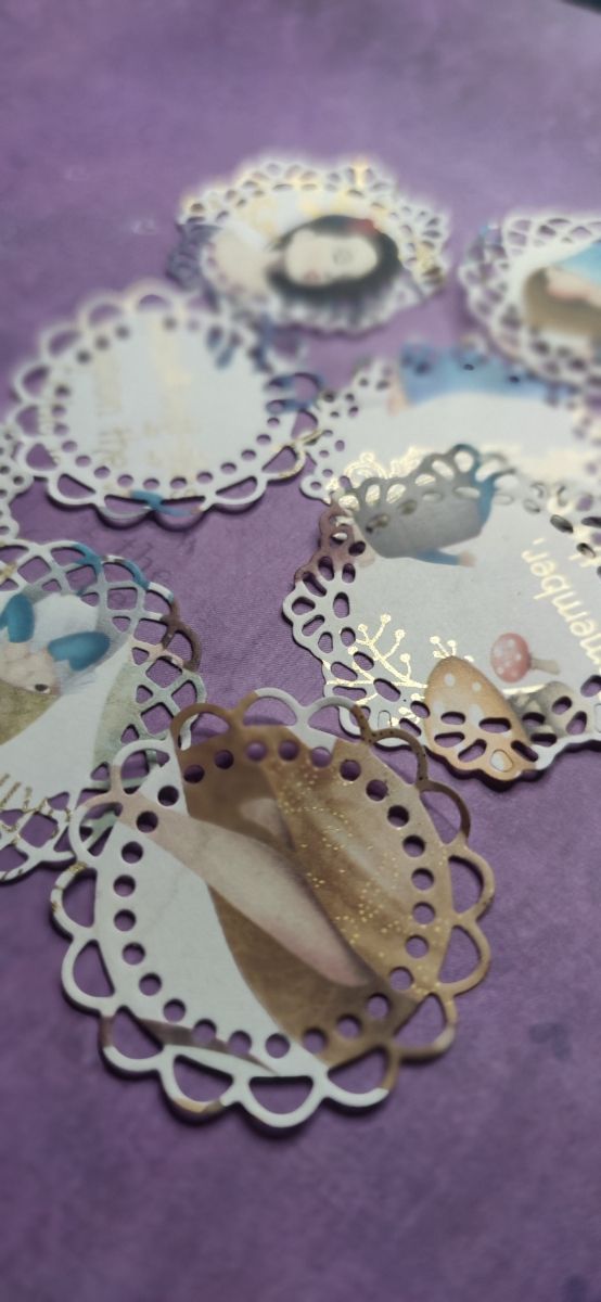 Lote 32 recortes para scrapbooking papel decorado