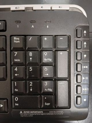 Teclado hp