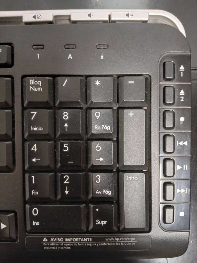 Teclado hp