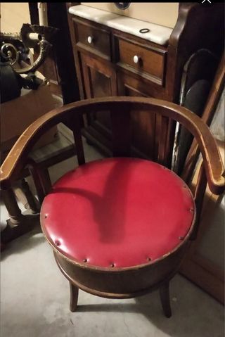 Sillón inodoro antiguo