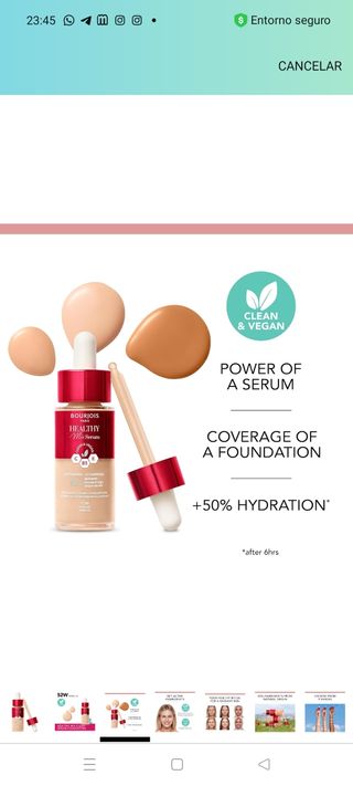 Bourjois Healthy Mix Serum Foundation, base