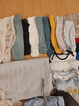 Lote bebe de 0 a 6 meses