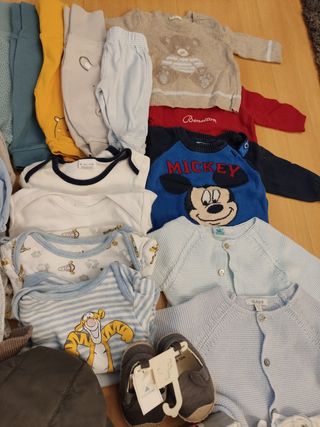 Lote bebe de 0 a 6 meses