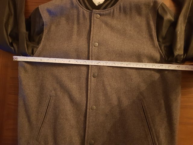 Chaqueta Bomber Cuero Cortefiel Hombre