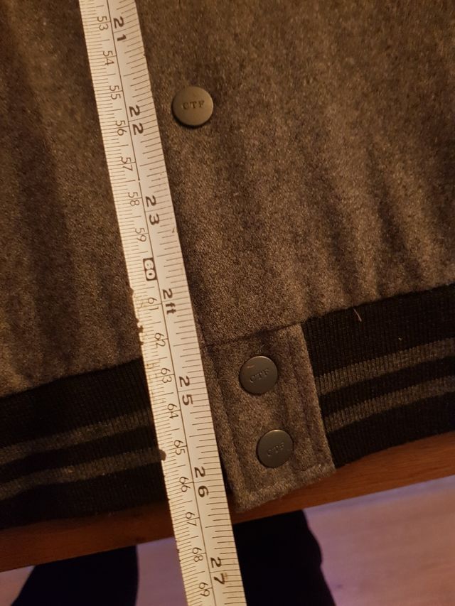 Chaqueta Bomber Cuero Cortefiel Hombre