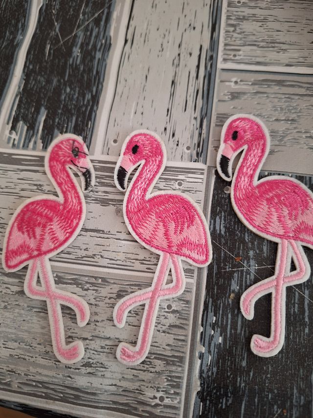 Parche ropa flamencos