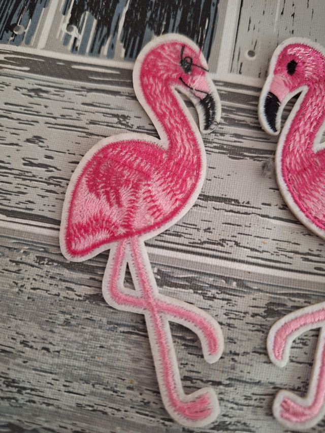 Parche ropa flamencos