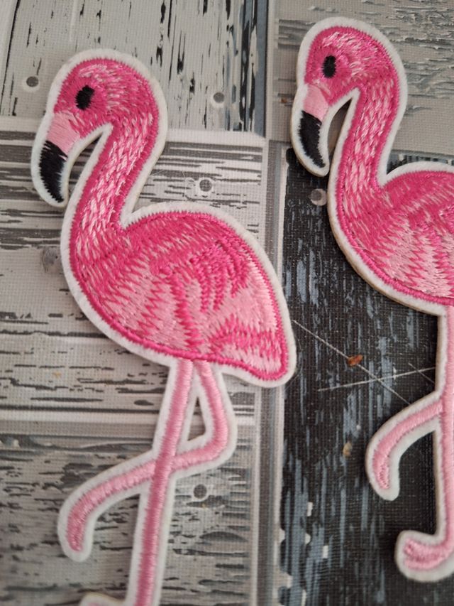 Parche ropa flamencos