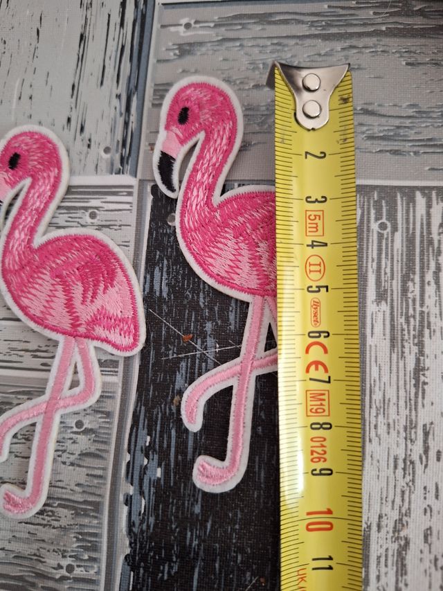 Parche ropa flamencos