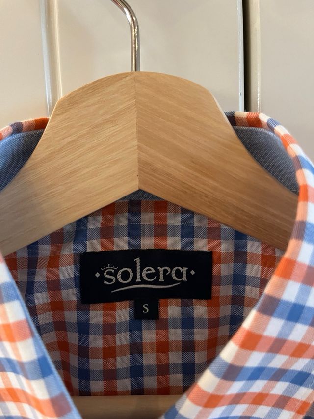 Camisa cuadros Solera