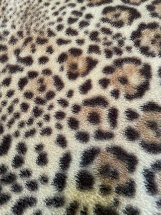 Manta, estampado animal
