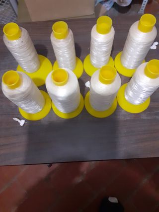 8 conos hilo invisible, nylon