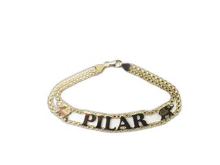 pulsera oro 18k