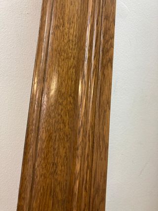 Puerta doble de roble macizo y cristal