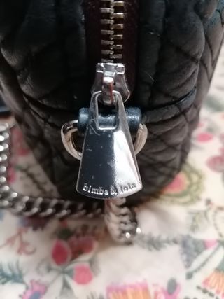 Bolso .Bimba y lola.Piel.