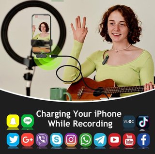Microfono Wireless K60 per iPhone iPad