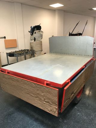 Carro-plataforma para caballo Restaurado