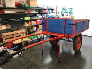 Carro-plataforma para caballo Restaurado