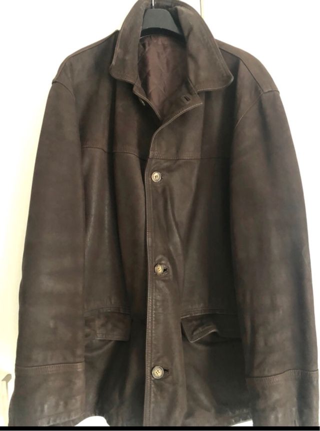 Giaccone scamosciato uomo