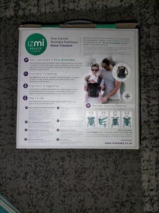 Mochila Portabebés IZMI BREEZE CARRIER