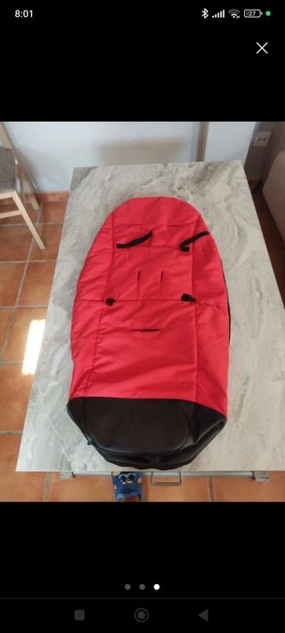 Saco carro bebe Cubex Platinium