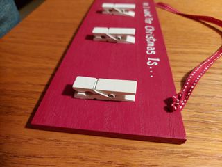 Porta desideri natalizio