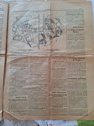 La Tribuna. Madrid. 1914.
