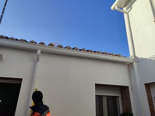 Canalones y bajantes de Aluminio