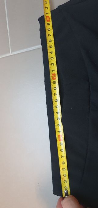 Pantalón Negro Stradivarius Talla S