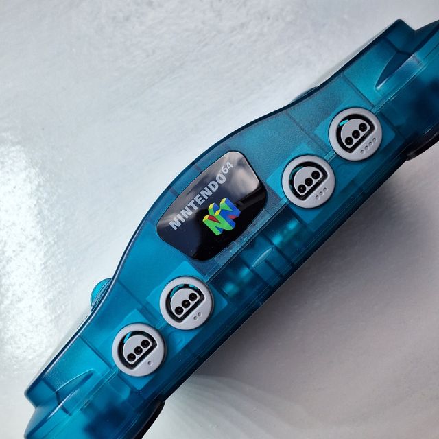 Consola Nintendo 64 Azul transparente PAL