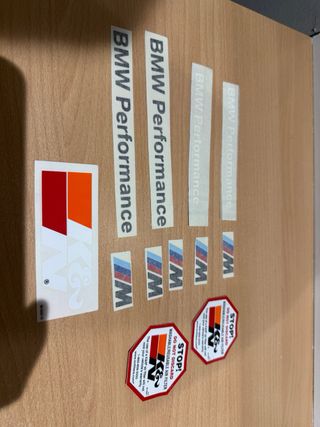 Kit pegatinas bmw m performance