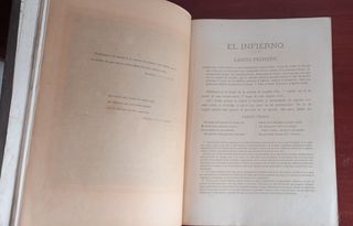 Libro "La Divina Comedia"