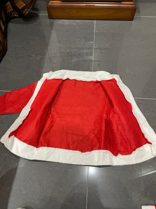 Disfraz papa noel bebé