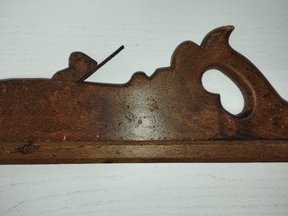 Antiguo cepillo de carpintero (Garlopa)