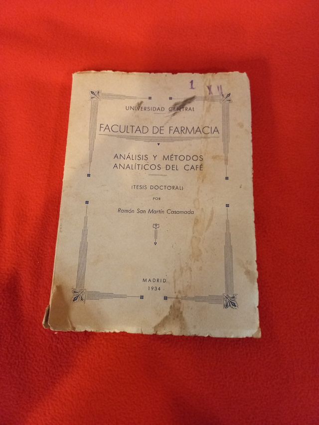 Facultad de Farmacia 1934