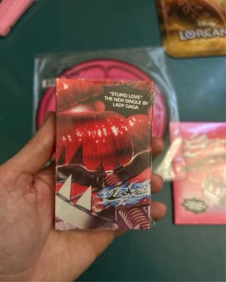 Lady Gaga Stupid Love single vinilo, CD y Cas