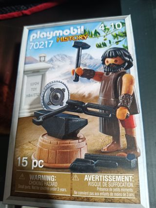 figura de playmobil ref 70217 hefesto