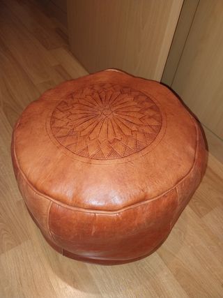 Puff decorativo piel