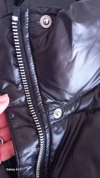 Piumino smanicato modello over