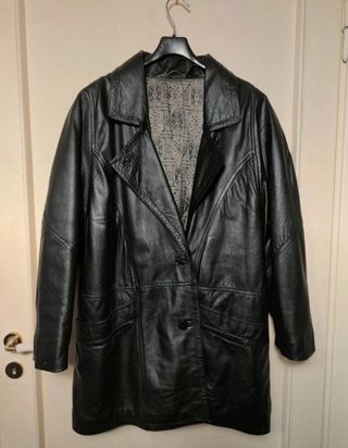 Cappotto Vintage pelle